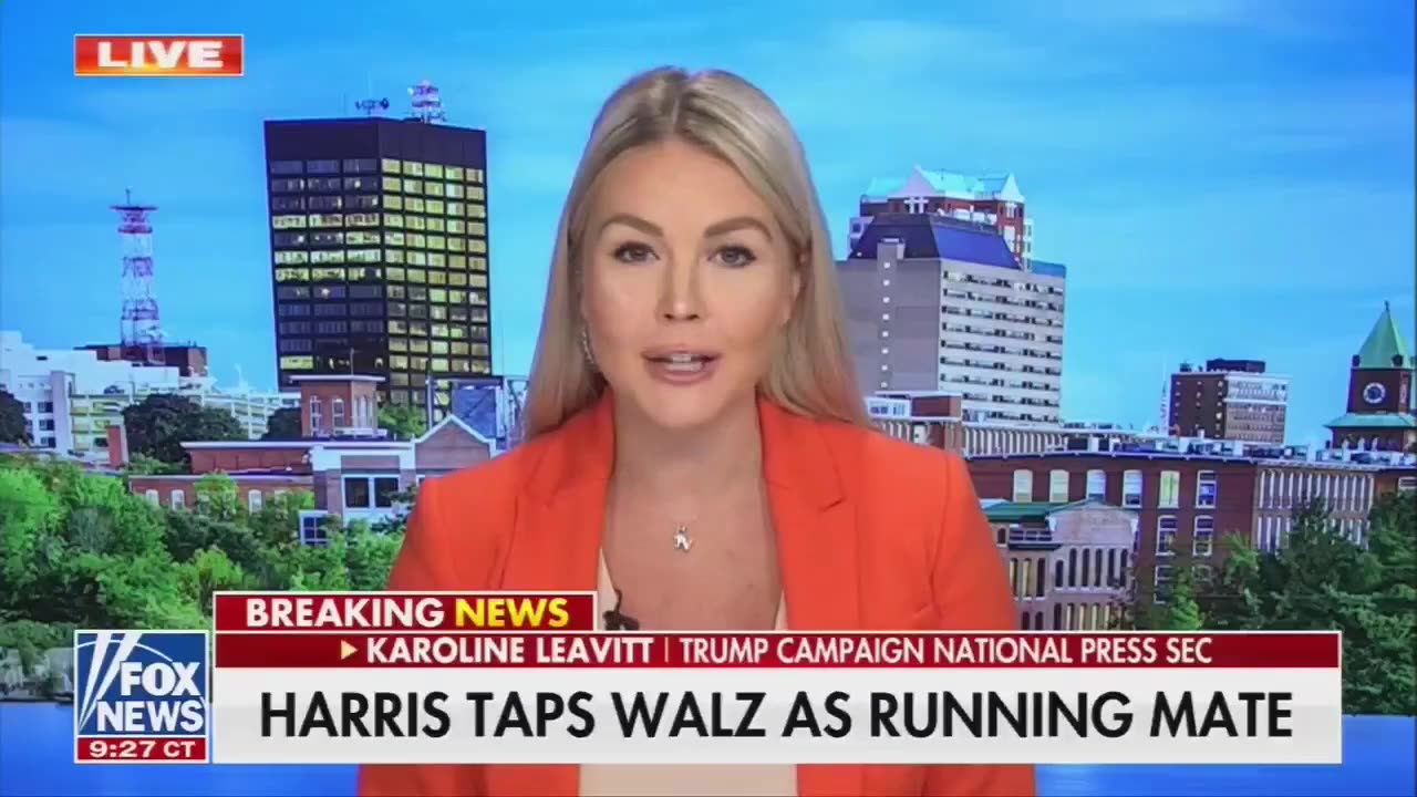 Trump Press Secretary Breaks Down Tim Walzs Radical Record