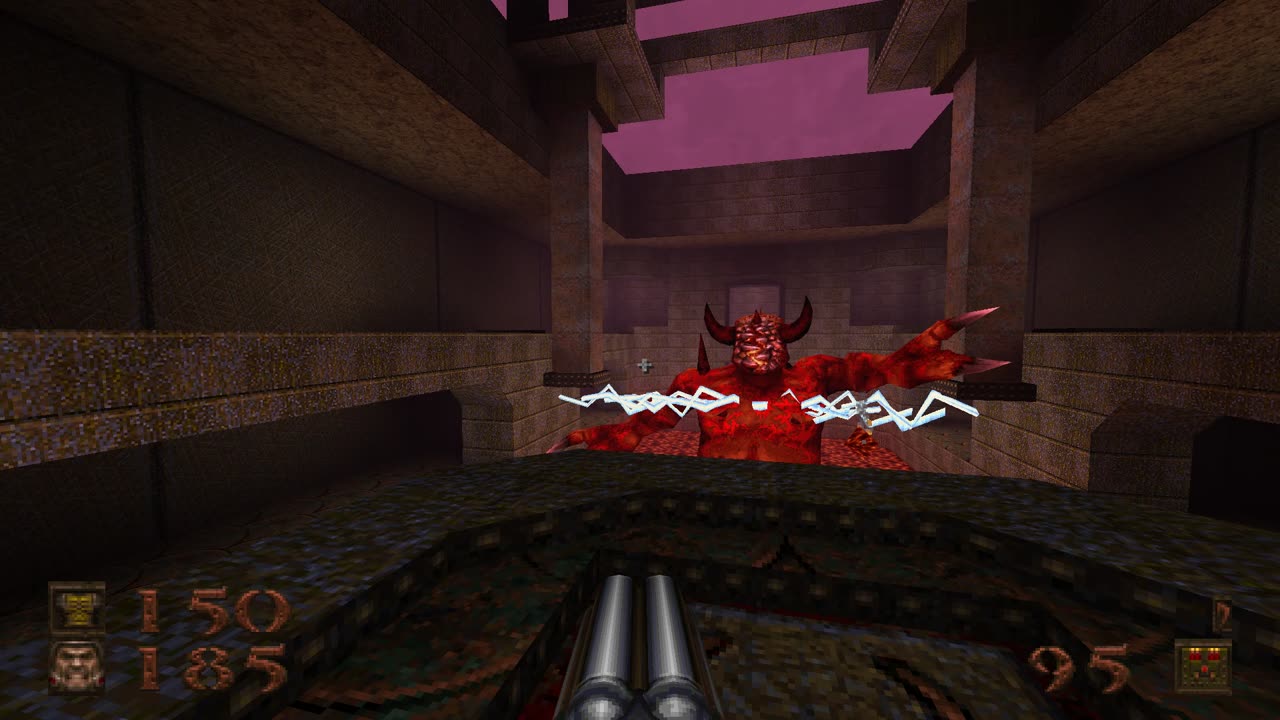 Quake - E1M7 The House of Chthon Walkthrough