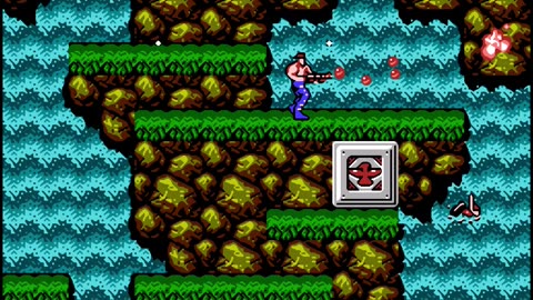 Contra (NES) Level 3 Playthrough | Classic Nintendo Retro Game