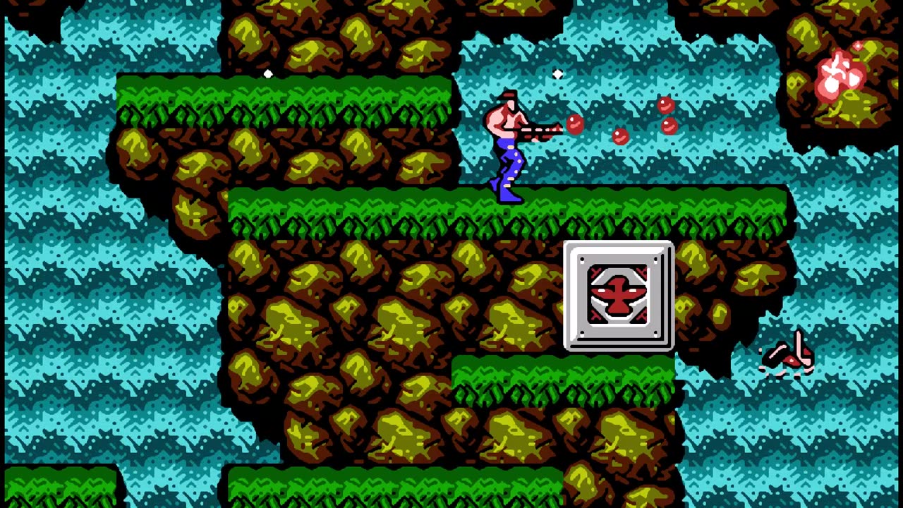 Contra (NES) Level 3 Playthrough | Classic Nintendo Retro Game