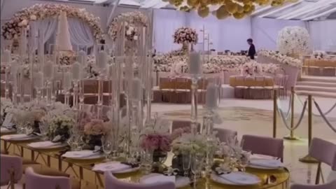 This Is Pretty In Reception Decoration