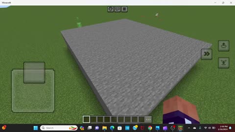 how to make a iron farm in bedrock minecraft