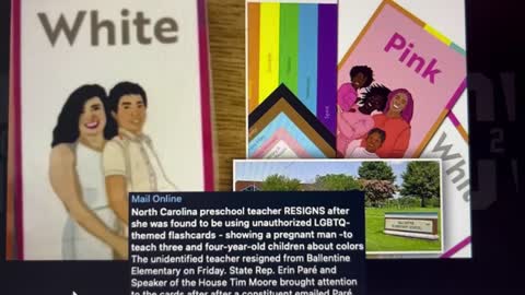 NC preschool teacher resigns after teaching 3 and 4 yr olds about LGBTQ lifestyle