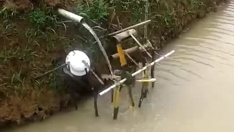 This music uses the means of water flow