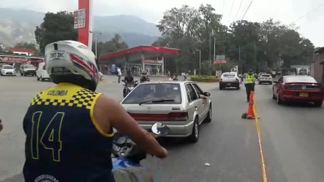 Se reportó monumental trancón en Bucaramanga y Piedecuesta