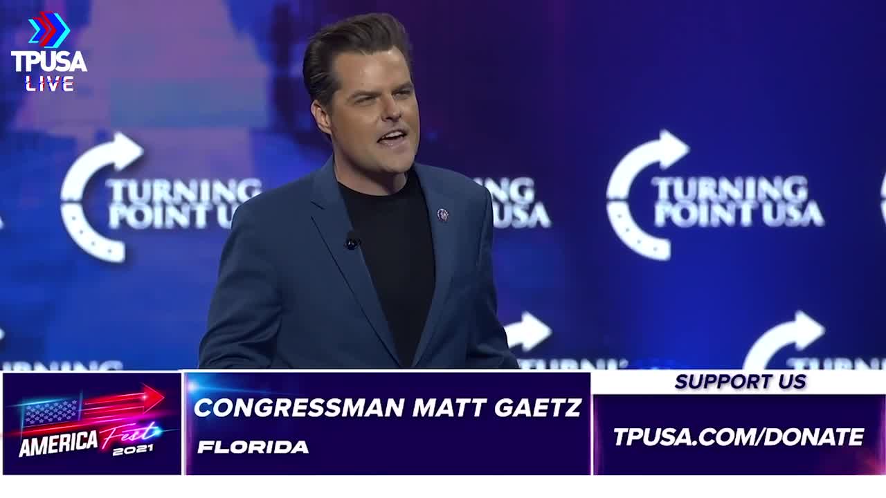 Rep. #MattGaetz: The Radical Left Deserves Confrontation