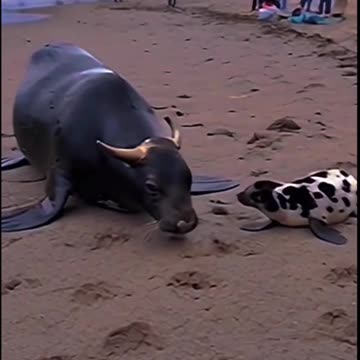 🤬🥲❌🤯⚠️🤮🥲 It’s Artificial intelligence generated video.