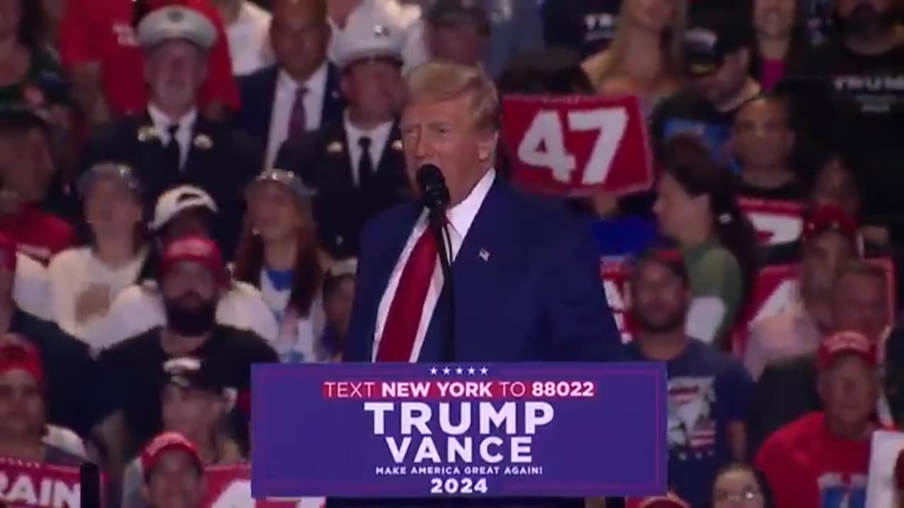 TRUMP: "Tonight, let me also deliver a message straight to Kamala Harris. It's time to stop the lies