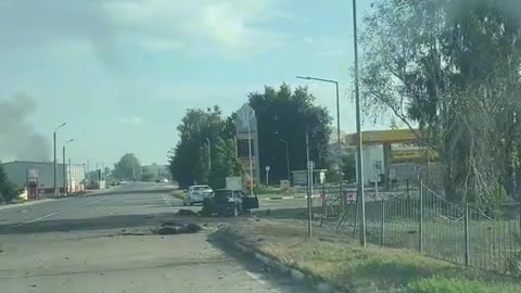 Historical footage of the meeting of the liberation forces in Sudzha of the