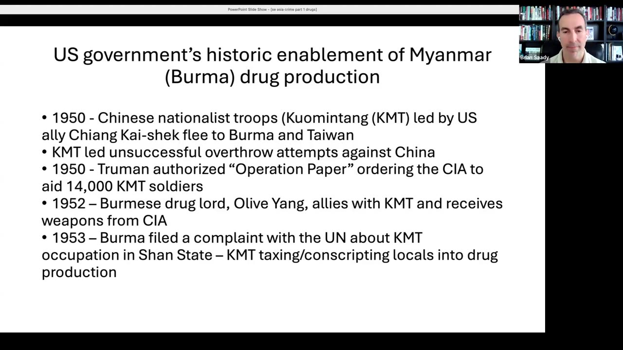 Record Drug Production Fueling a Civil War in Myanmar