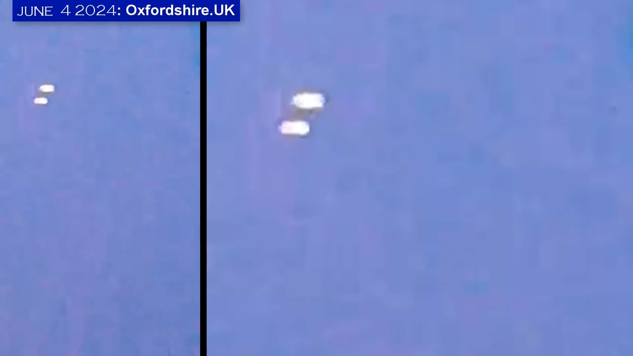 OVNI lumineux dans l’Oxfordshire, Royaume-Uni ! Flotte d'OVNIS