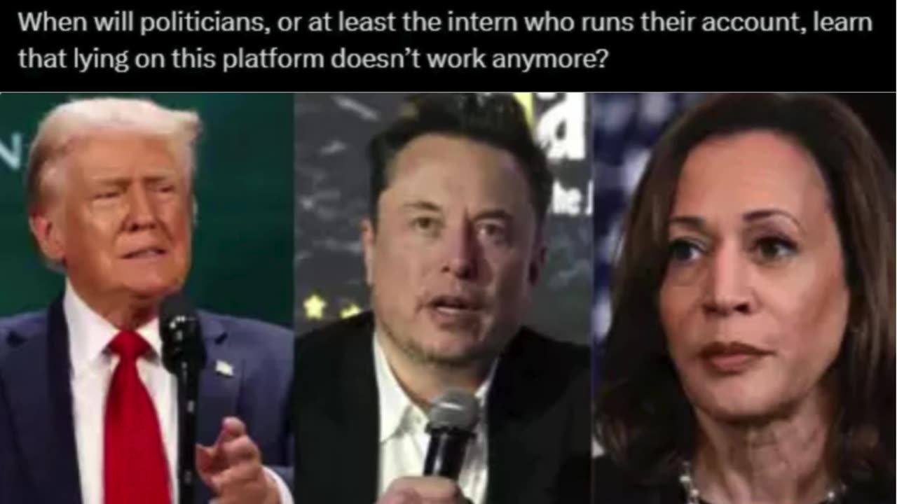 #elonmusk exposes #kamalaharris #abortionban #fakenews on #donaldtrump 🇺🇸 #trump #tweet #socialmedia