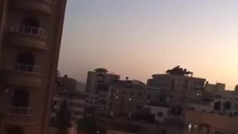 قصف برج الصحفيين في غزة Media Tower Booming
