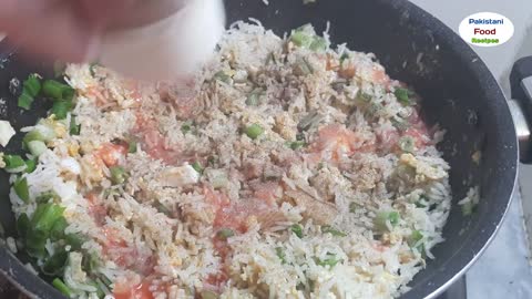 Korean Egg Fried Rice _ Korean Food _ Pakistani food recipes _ egg and rice recipes_ egg rice recipe