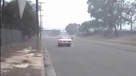 VH SS Commodore Burnout