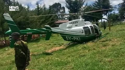 Helicopter Carrying CS Murkomen Crashes in Baringo