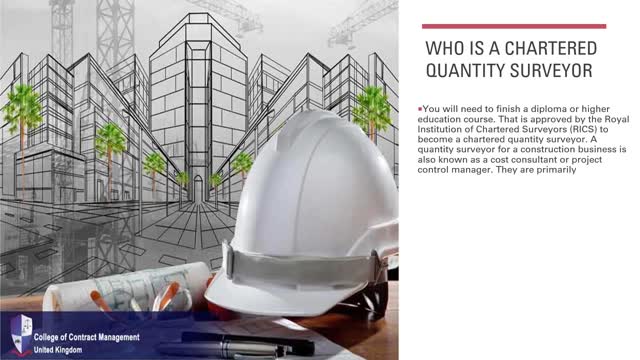 Quantity surveyor