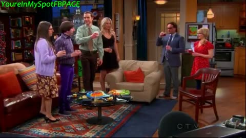 Sheldon's Toast To Leonard - The Big Bang Theory