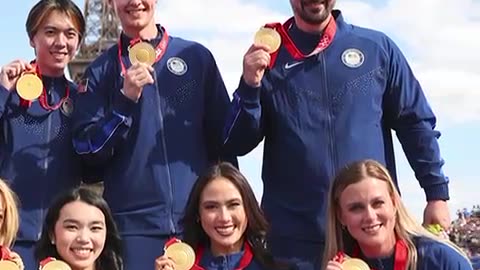 CNN’s Coy Wire meets the USA figure skating team in Paris where they finally received their