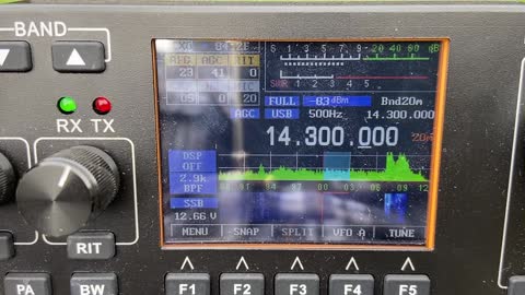 Rebuilt Cushcraft R7 RX Test on 20 Meters