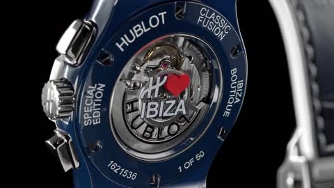 Hublot - Classic Fusion Aerofusion Chronograph Ceramic Blue Ibiza Boutique