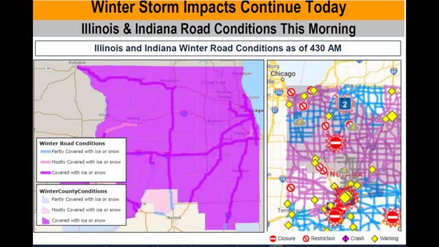 Winter Storm Warning - Travel Watch Still in Effect