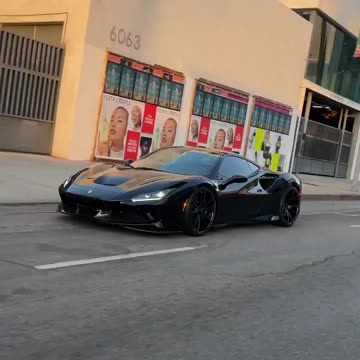 That Black Mean Ferrari.