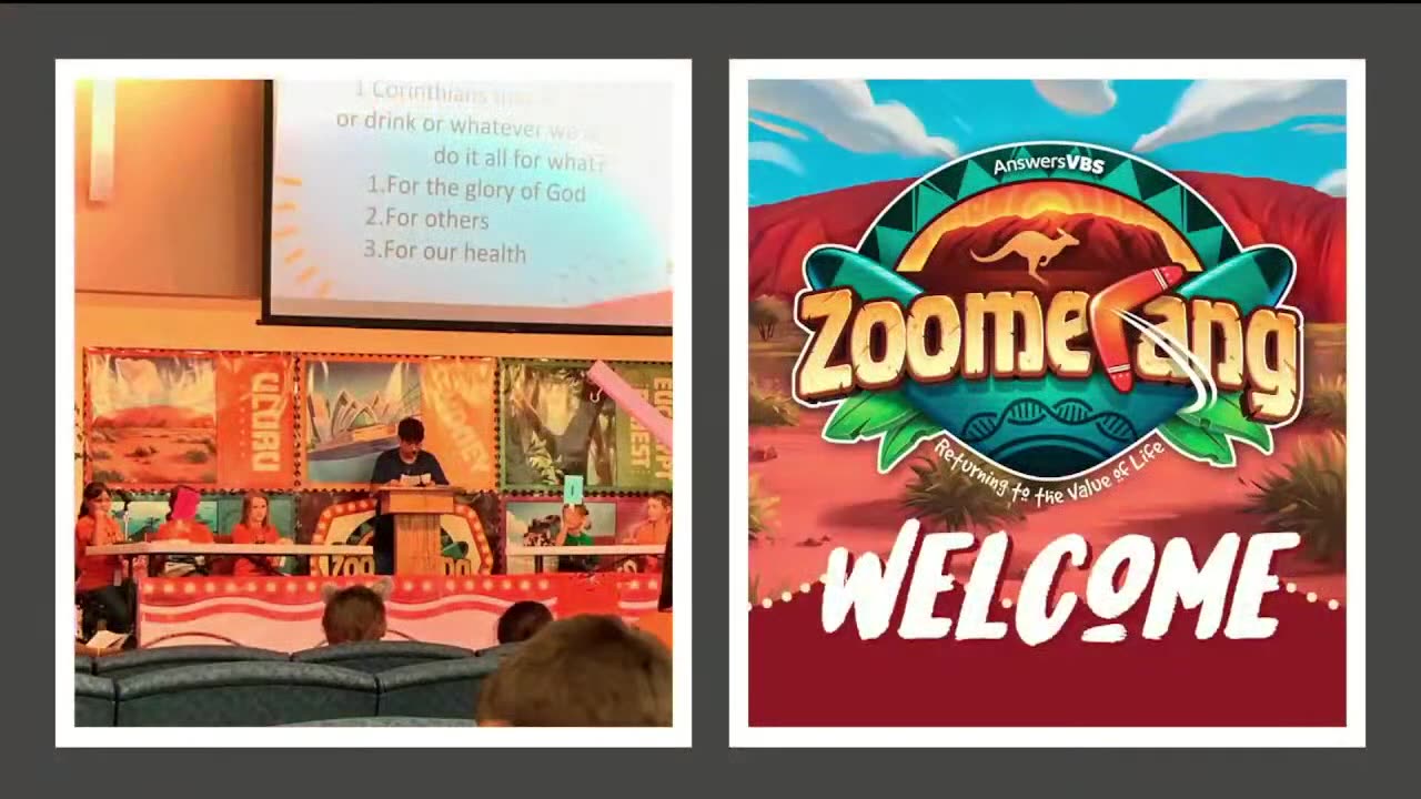 Zoomerang VBS Presentation - 6.12.2022 Sunday School