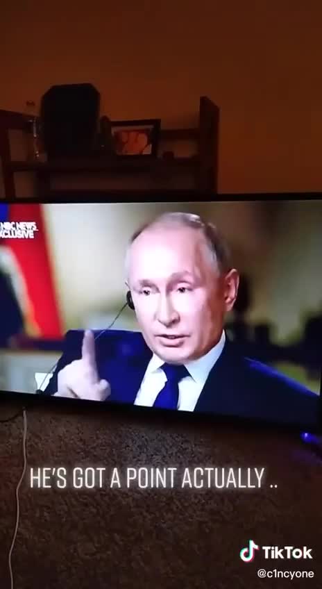 Putin Raises a Very Good Point