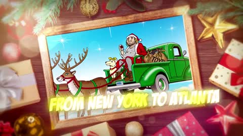 Redneck Santa by the Redneck Rockers- (Lyric version)