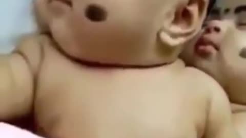 Baby's world funny moments cute