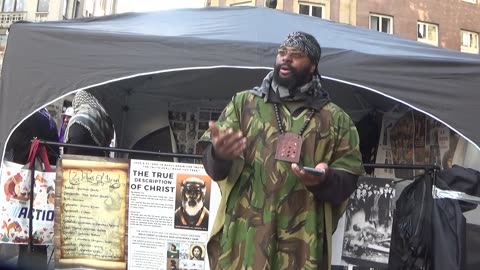 Hebrew Israelites Prophetic Camp Street Teaching 26-10- 2024 Amsterdam (The Dam/Netherlands) Pt 1