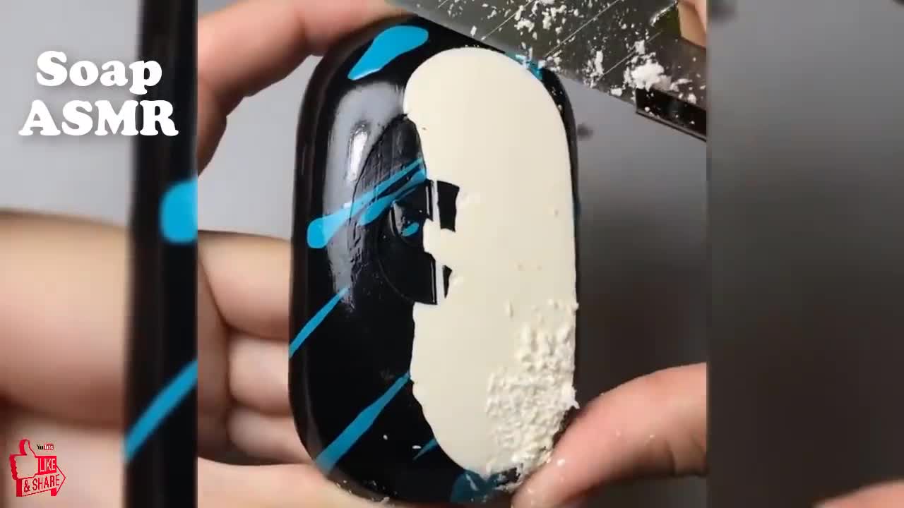 Soap carving! Satisfying and relaxing