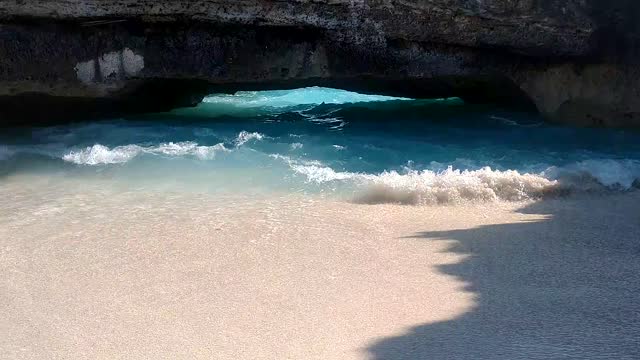 Secret spot in the Bahamas