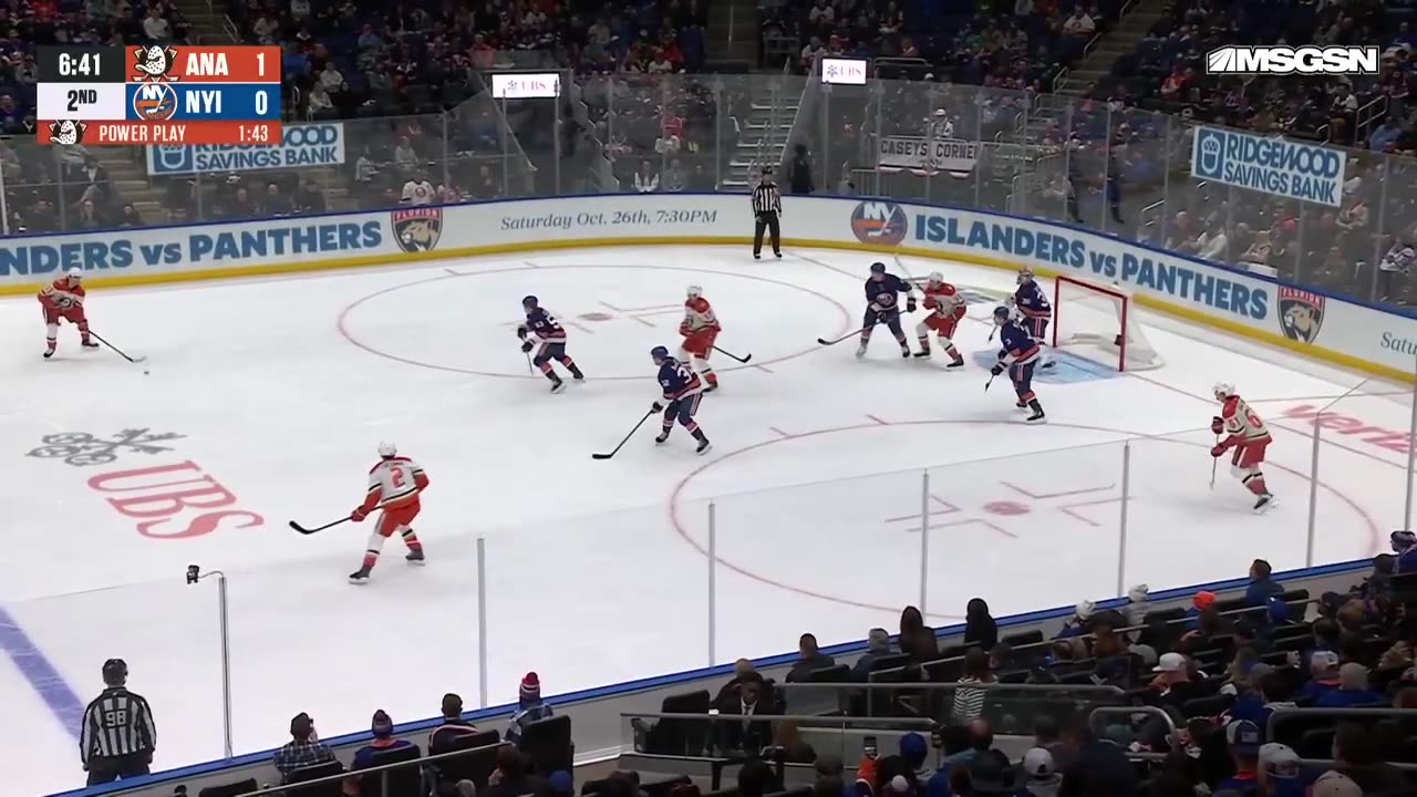 NHL New York Islanders vs Anaheim Ducks 29/10/24