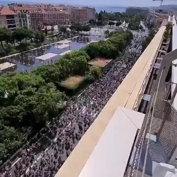 France: Huge Protests Continue Against Medical Apartheid, 7-30-21