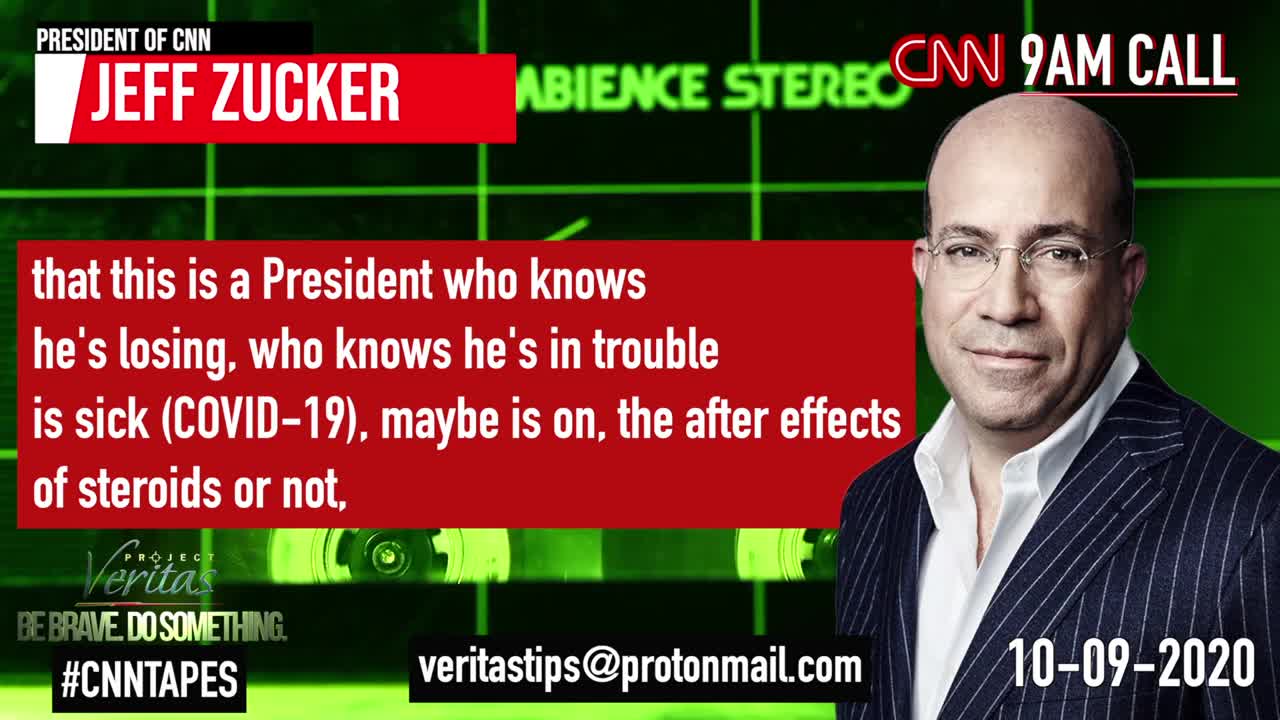 (3) Project Veritas Exposes CNN President Jeff Zucker BLASTS Trump & Republicans on 9am Call