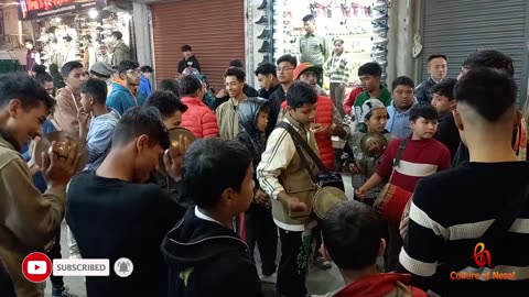 Nyakhi Baja, Luti Ajima Jatra, Luti, Kathmandu, 2080