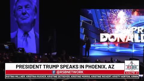 Amazing Opening Sequence at Arizona Rally to Protect our Elections