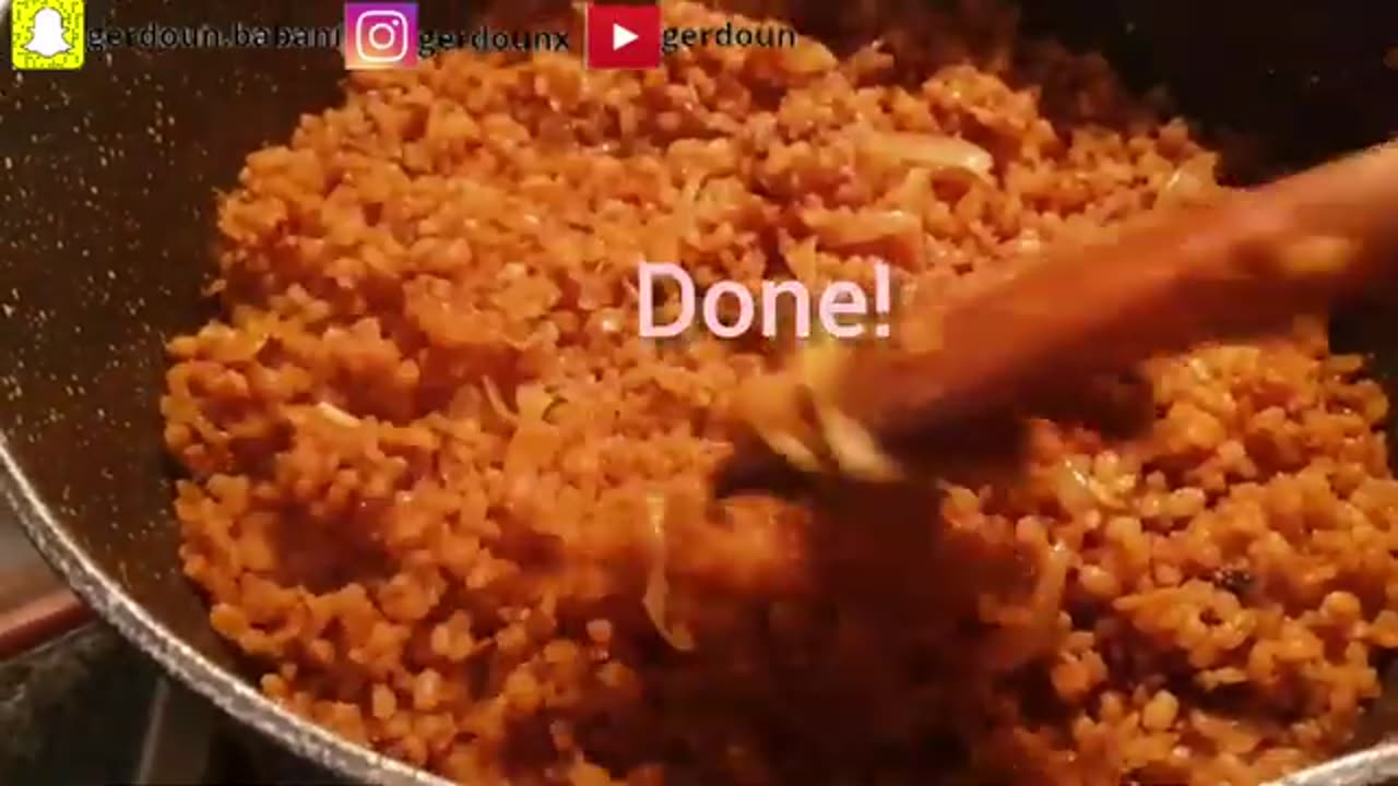 Kurdish style Bulgur Easy Recipe! The way I make it!