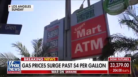 Gas prices hit $7 in some US cities