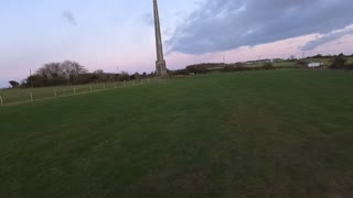 Panning into the original Nelson's column. Portadown hill. GoPro