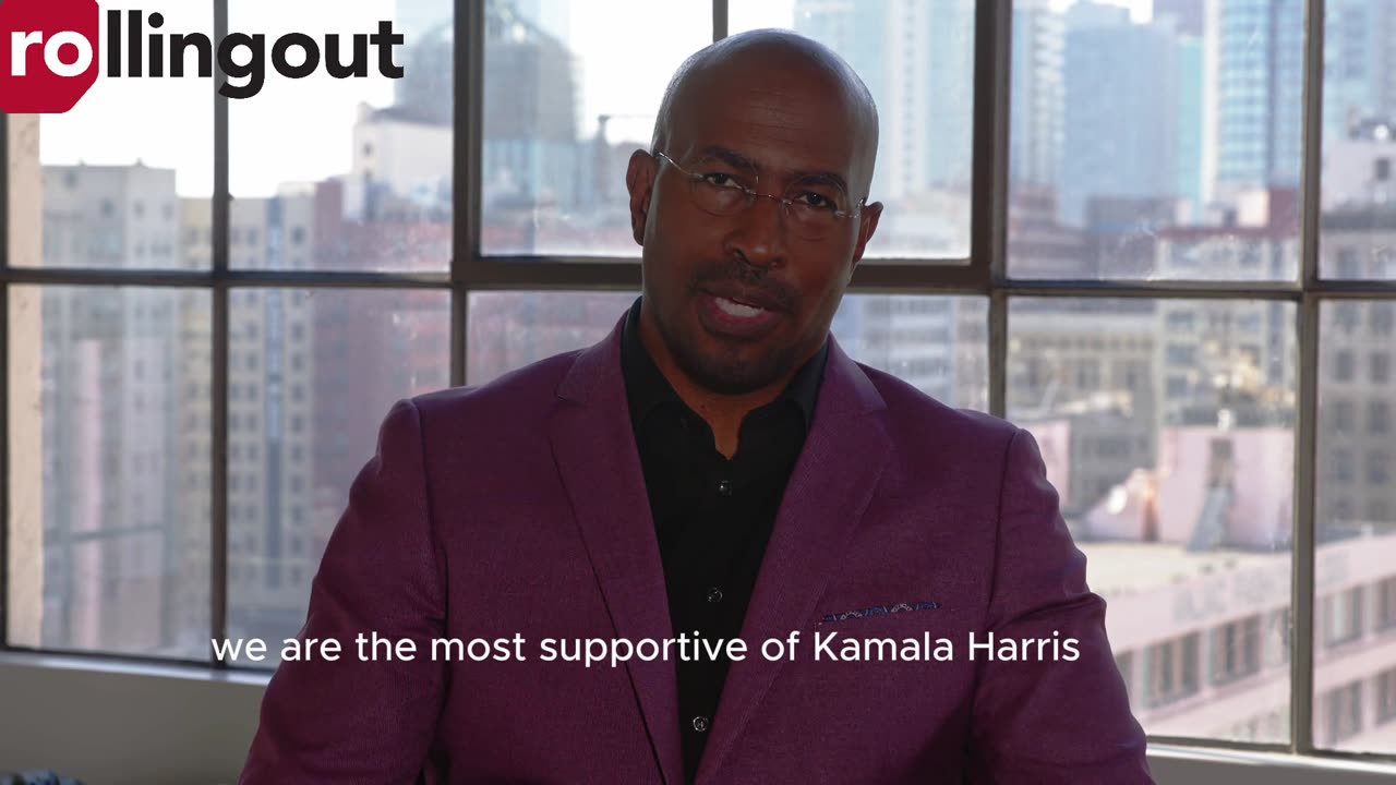 Van Jones Defends Black Men’s Loyalty to Kamala Harris