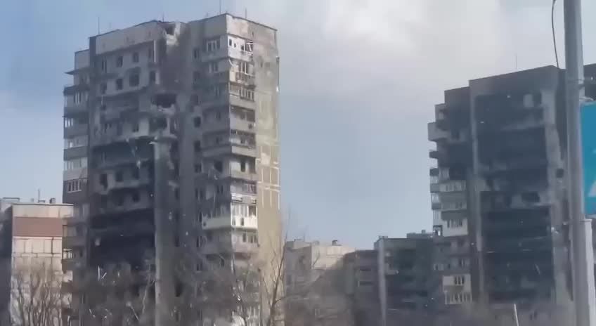 Destruction of mariupol Ukraine