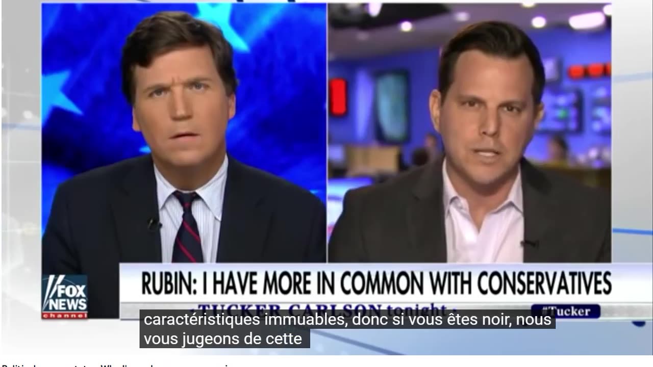 Tucker sur Foxnews avec Dave RUBIN, Fuir la Gauche Wokiste ! (2017 Vostfr)