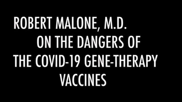 Dr. Robert Malone, Inventor of mRNA vaccines talks about dangers of COVID-19 vaccine.