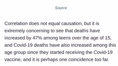 Teenage Mortality Up By 47 % Since Jab ONS Data Reveals 😱