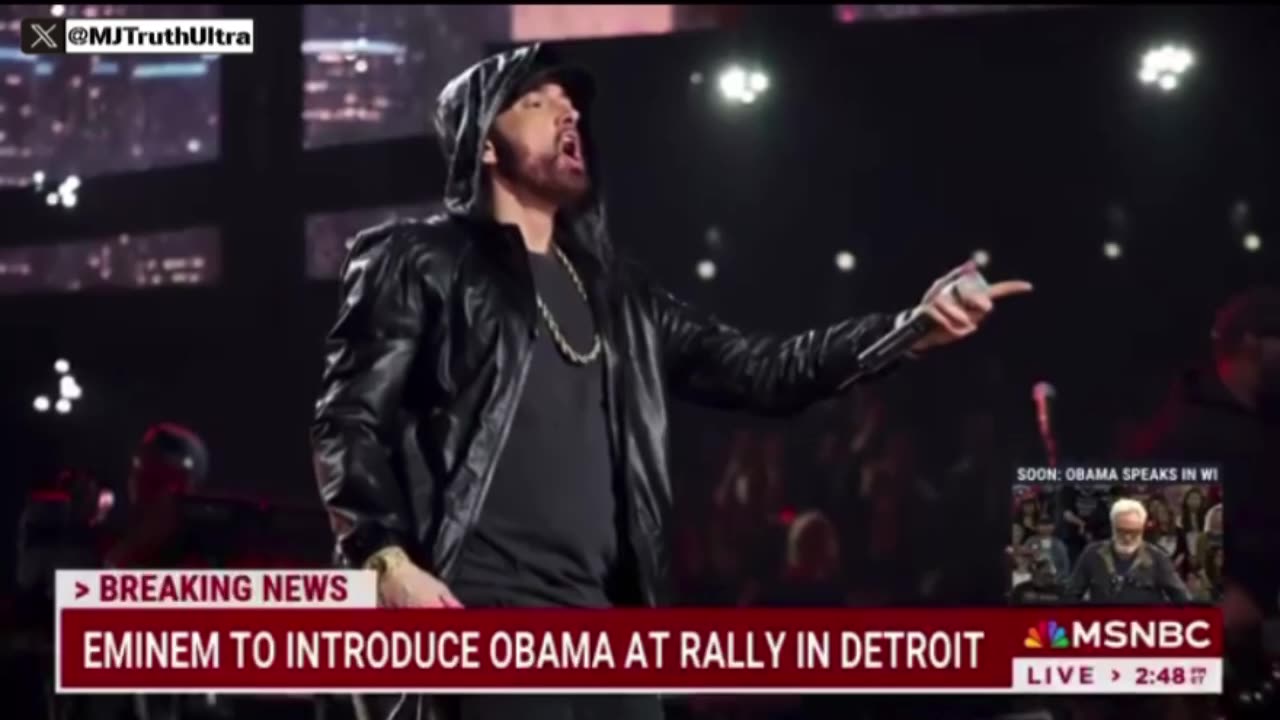 Eminem will Introduce Obama tonight - Pedos are Scared!