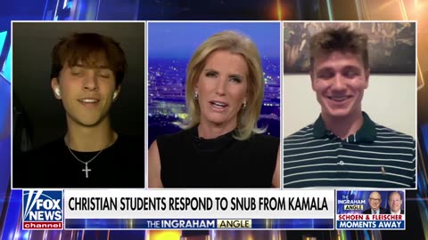 Kamala Harris doesn't care about Christians in this country, student says