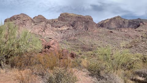 Boondocking In The Desert near Ajo, Arizona